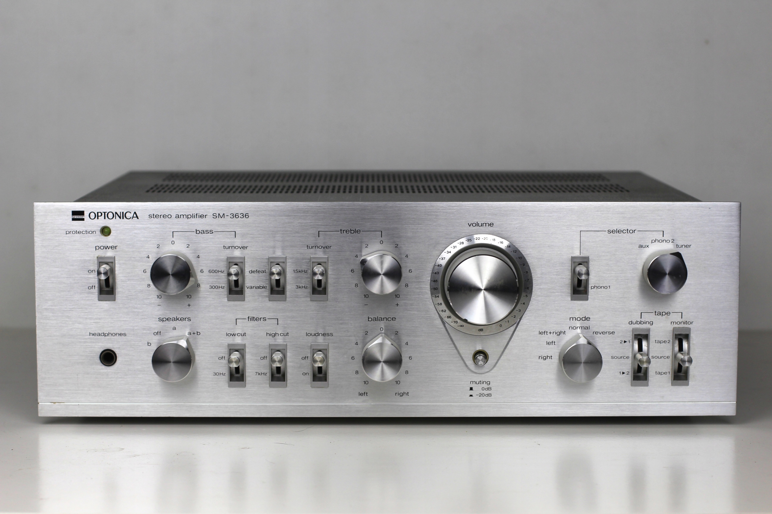 Sharp Optonica SM-3636 wzmacniacz stereo (1978 - 79) - Sklep Sharp Optonica SM-3636 wzmacniacz stereo (1978 - 79) - Sklep