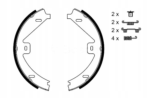 Bosch Ruční Brzdové Čelisti Db C218/X218/W212/X204 08 Asistent řidiče #28