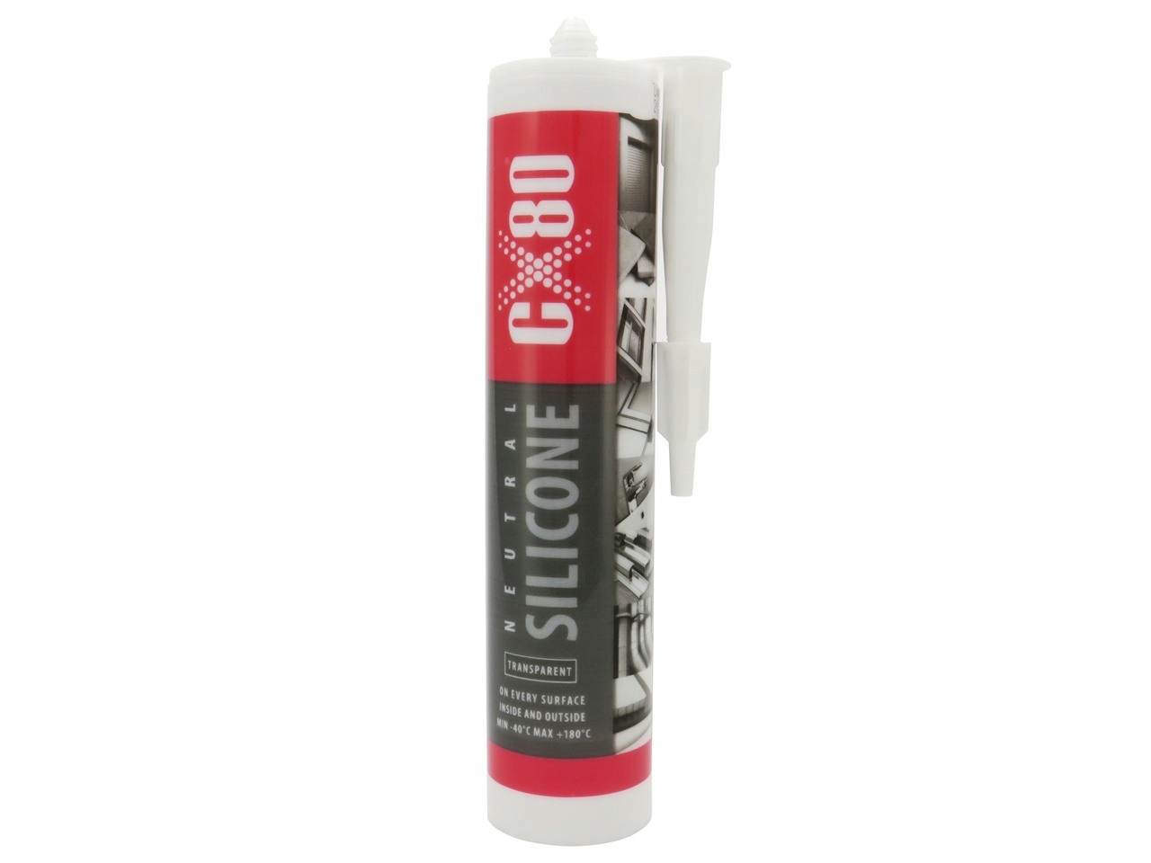 Silikon Bezbarwny Budowlany Neutralny CX80 310ML