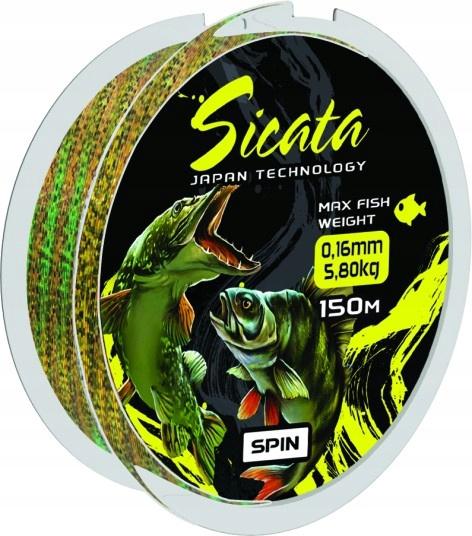 Żyłka 3D Mistrall Sicata Spin 150m 0,14 mm