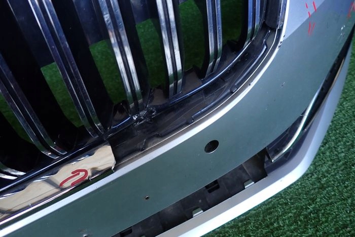 SKODA SUPERB III LIFT 19- front bumper front