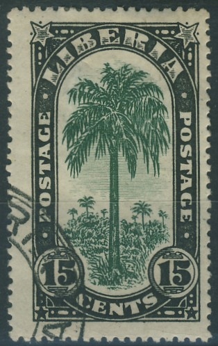 Liberia 15 cents - Palmy