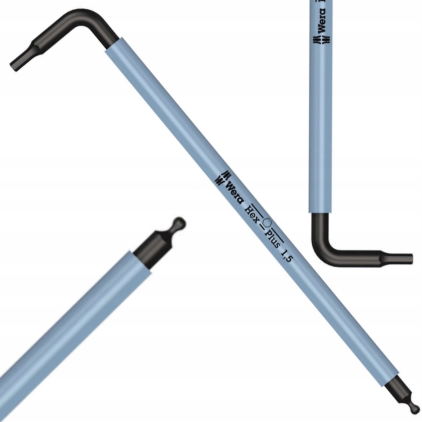 

Wera Klucz imbus z kulką 1,5 mm Ampul Multicolour