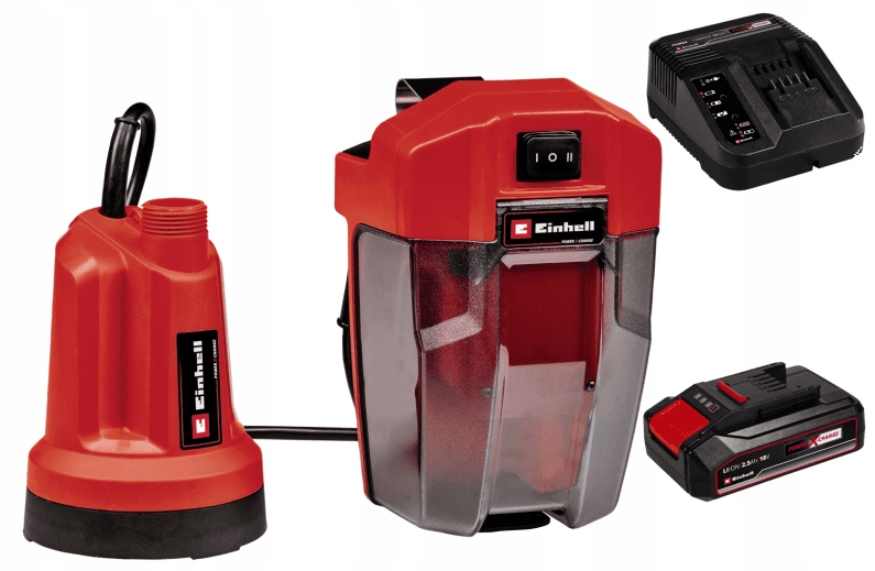 Einhell Ponorná Pumpa Ge-sp 18 LL Li Na Čistú Vodu Akumulátor 2,5AH