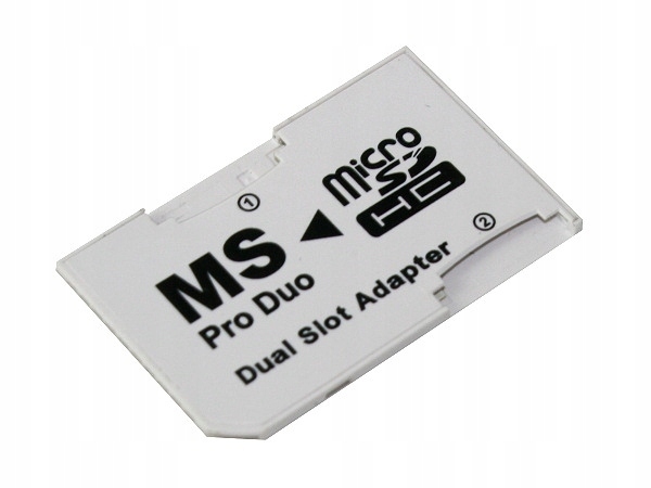 MS Pro DUO адаптер + GOODRAM 16GB CLASS10 Sony PSP Card Type SDHC