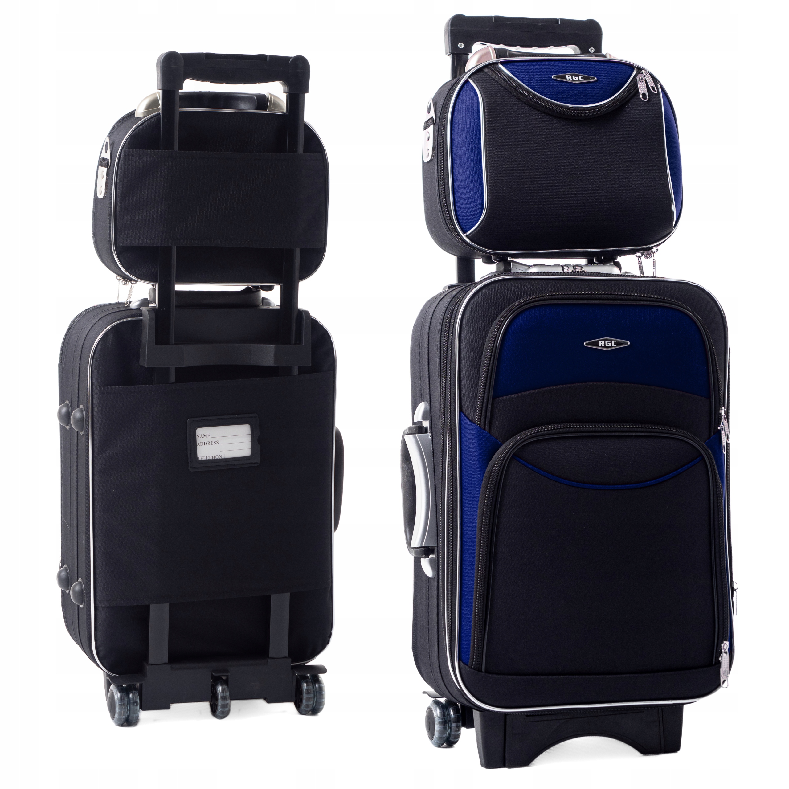 773 Cestovní Kufr Kufřík Zavazadlo Kolečka Taška