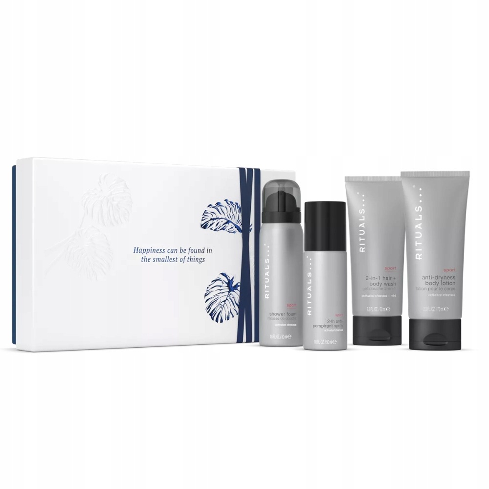 Rituals Homme Collection zestaw upominkowy S pianka balsam żel dezodorant
