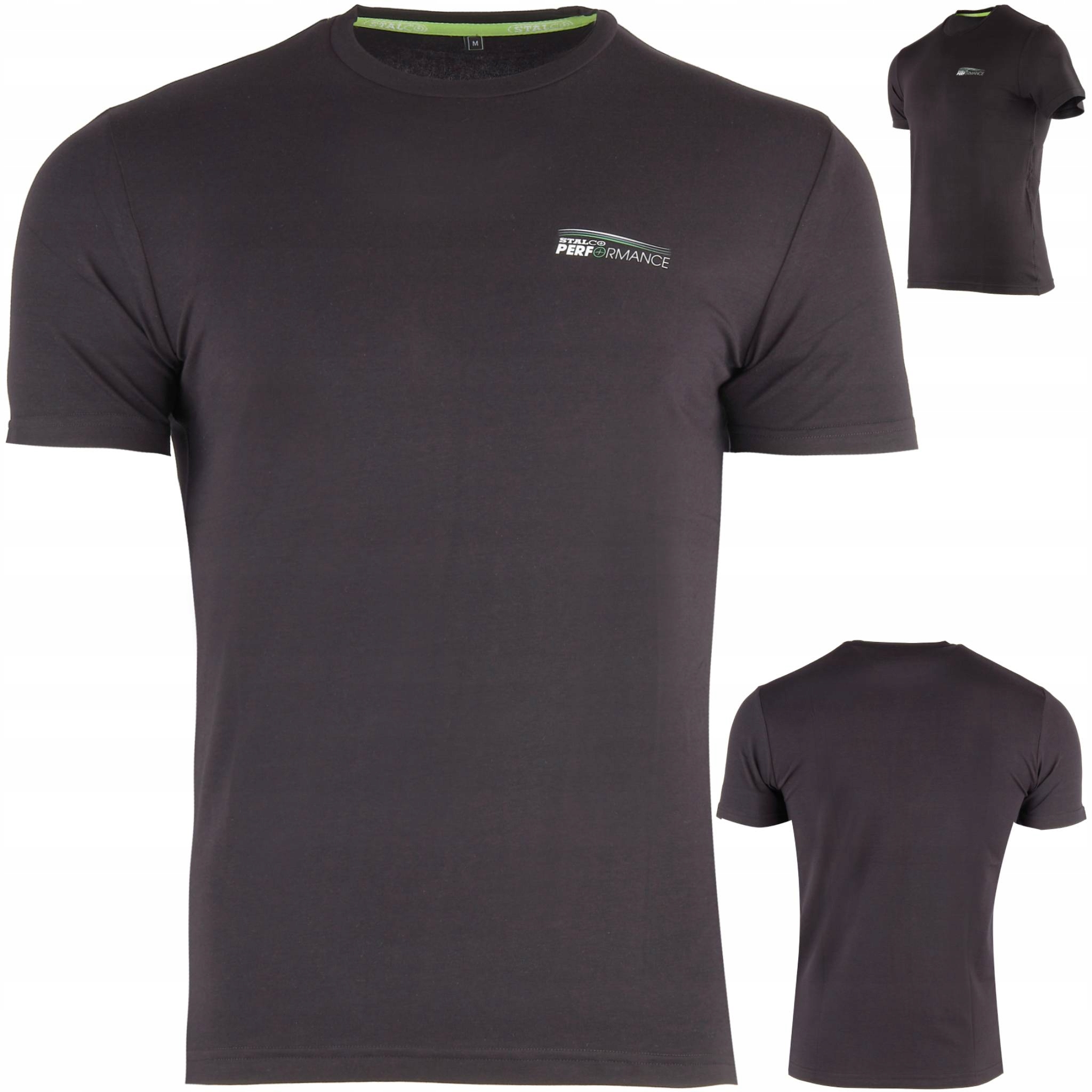 

T-shirt Męski Czarny Lucky XXL Stalco Performance