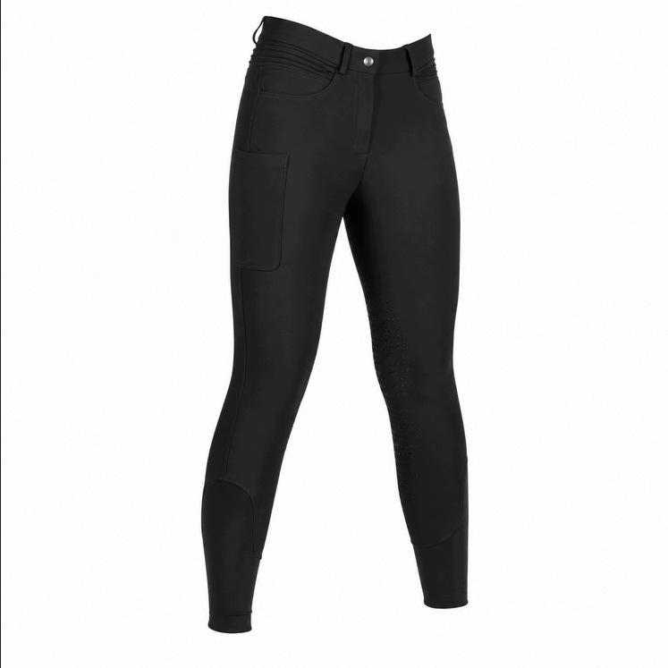 H6800 Hkm Riding Breeches Rosewood Ocieplane Bryczesy Damskie r.34