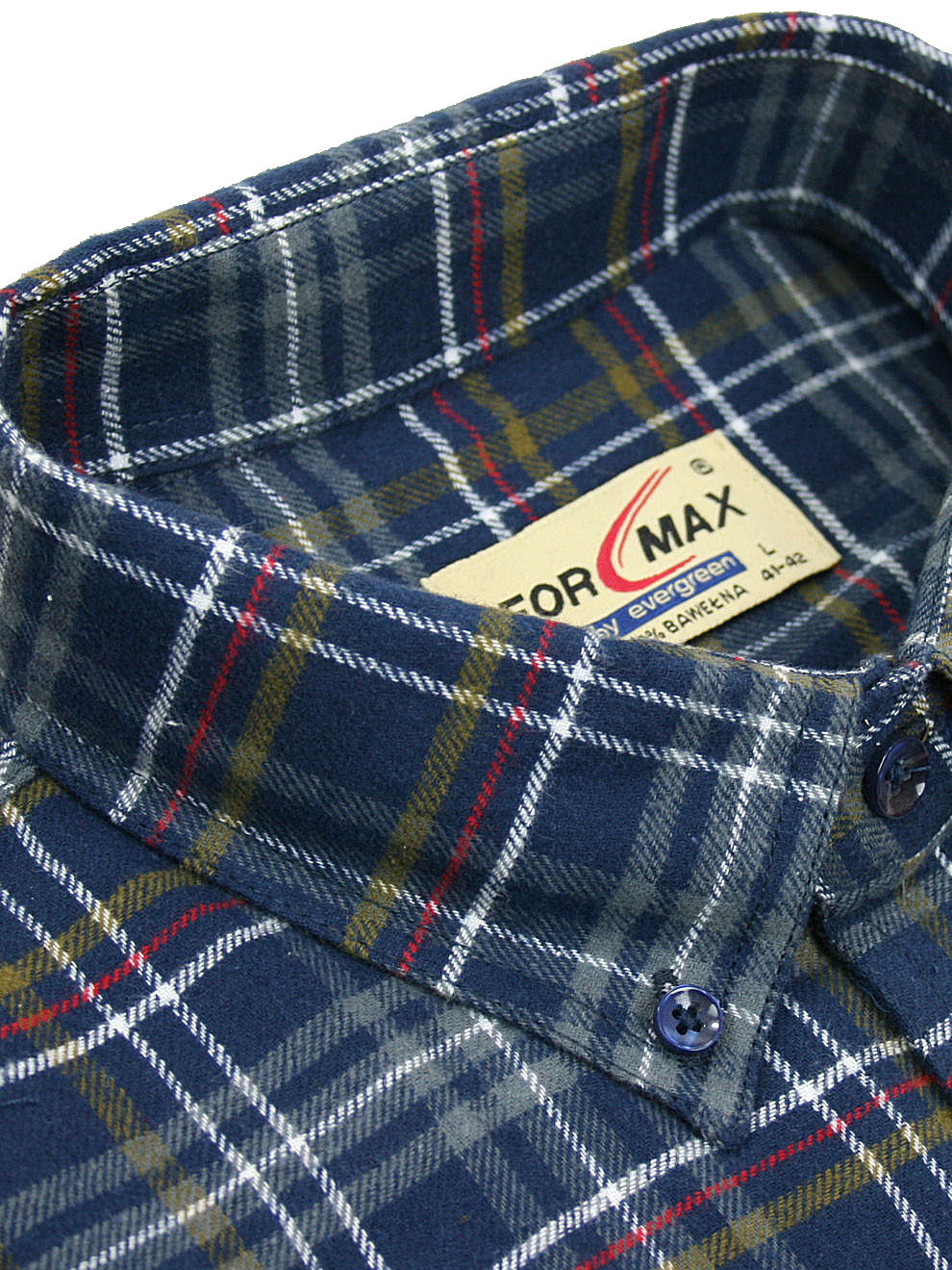 Koszula flanelowa Formax bawełna 100%, rozmiar M 39-40/170-176