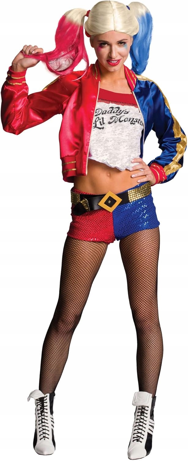 Kostým Rubies Harley Quinn dámský fantazijní velikost L