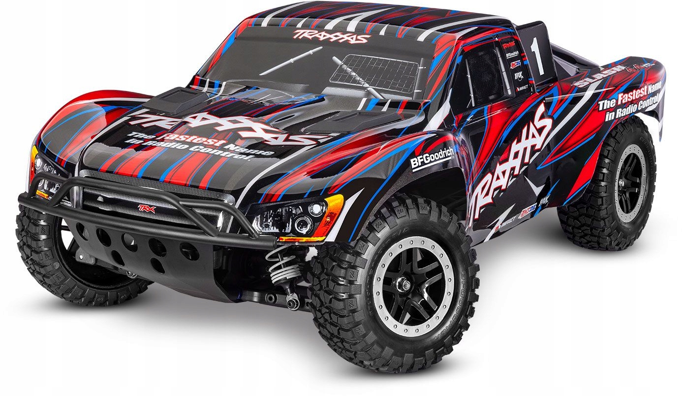 Traxxas SLASH 4x4 VXL ラジコンカー Samochód / Auto rc TRAXXAS Slash HD 4x4 VXL 1/10 Wzmocnione