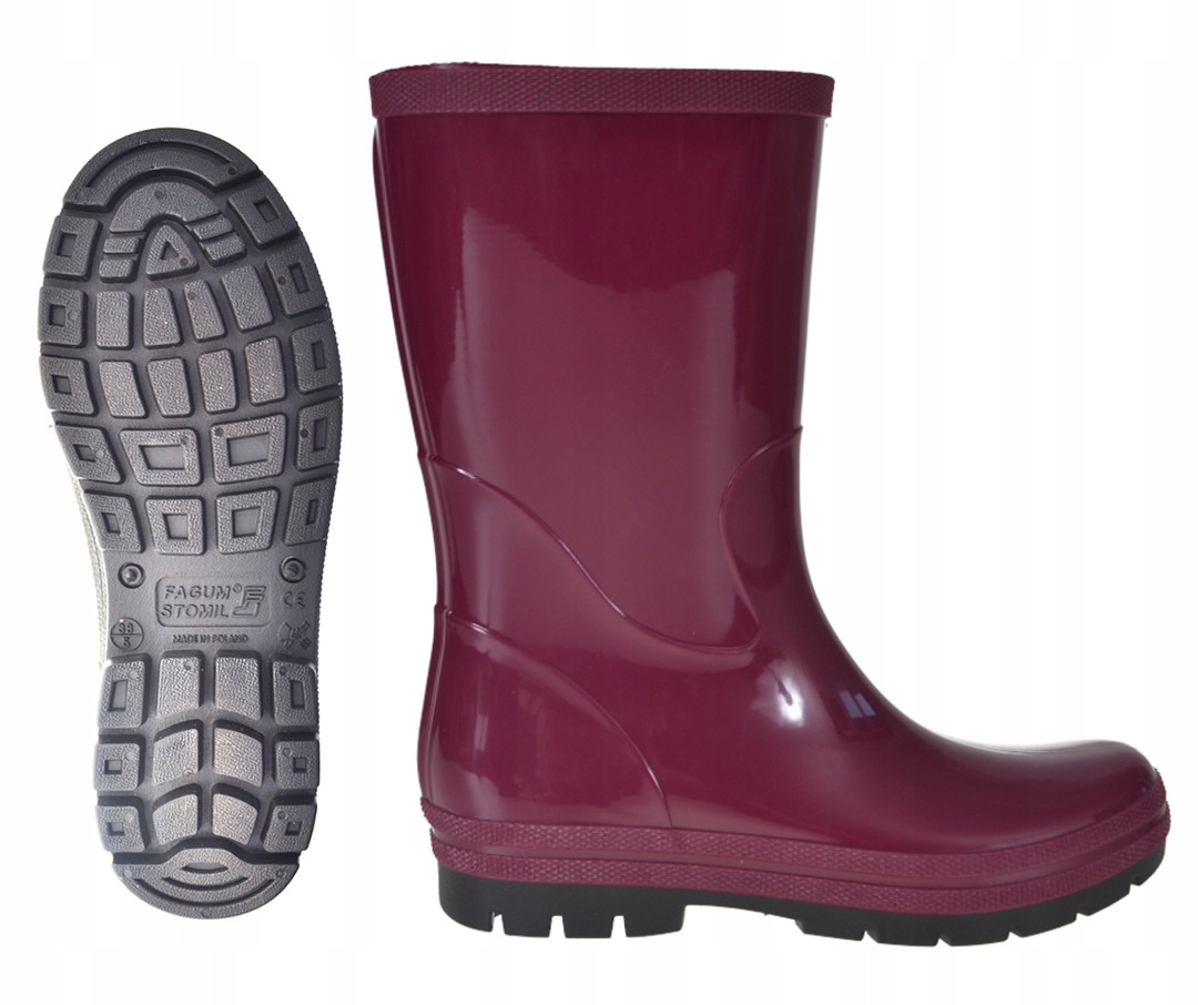 Lekkie POLSKIE KALOSZE DAMSKIE gumowce ROMA r. 36