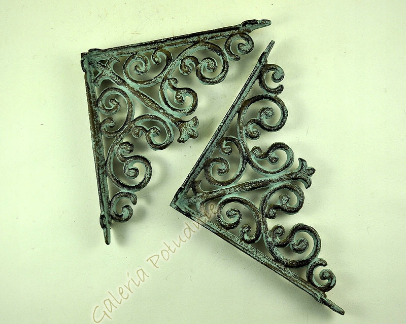 Podpórki pod półkę - żeliwne wsporniki Marka inna