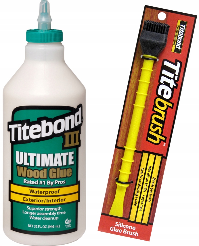 Polymerové lepidlo na dřevo Titebond 946 ml štětec titebond Titebrush
