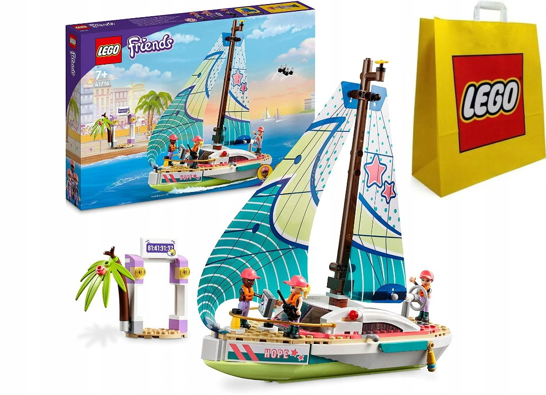 LEGO Friends 41716 Stephanie i przygoda pod żaglami
