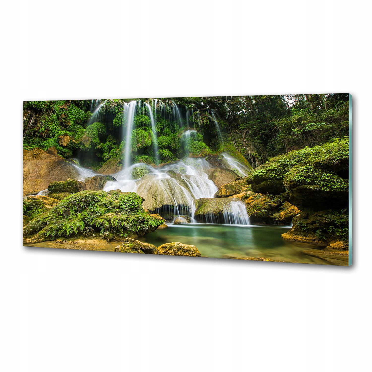 Panel medzi nábytkom v kuchyni Vodopád 125x50 Lepidlo