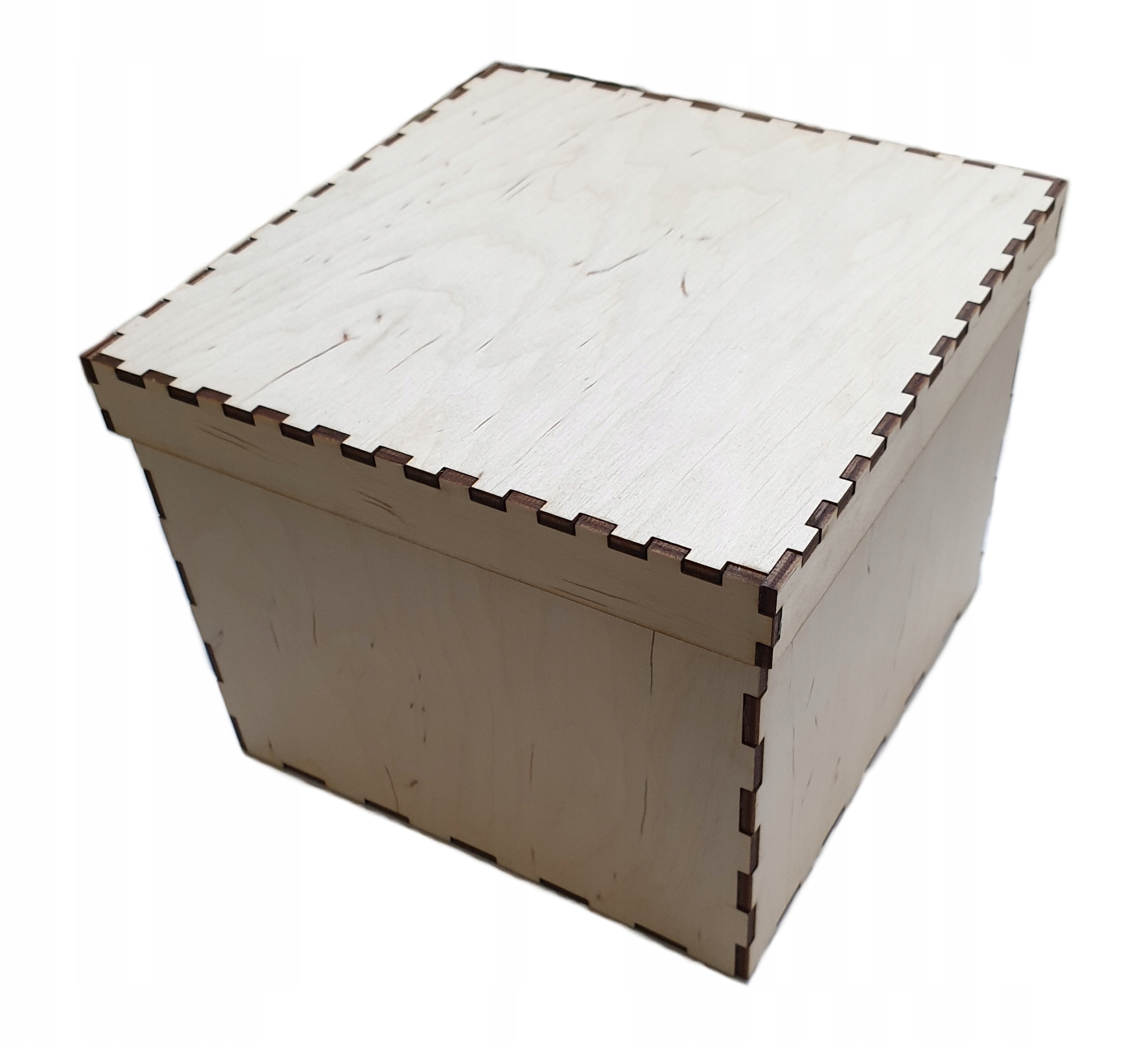 PUDEŁKO DREWNIANE 16x16 ,10cm skrzynka na prezent