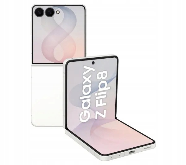 Smartfon Samsung Galaxy Z Flip 8 12/256GB Kremowy Google Ai Pro