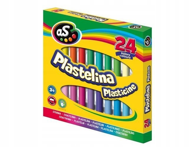 PLASTELINA SZKOLNA OKRĄGŁA 24 KOLORY - ASTRA AS Rodzaj plastelina