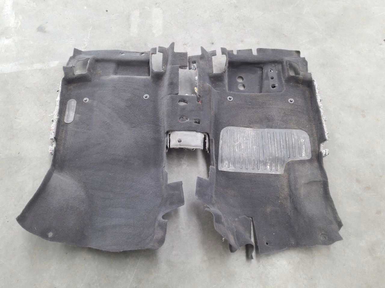 mats floor Opel Meriva 1,7 CDTI