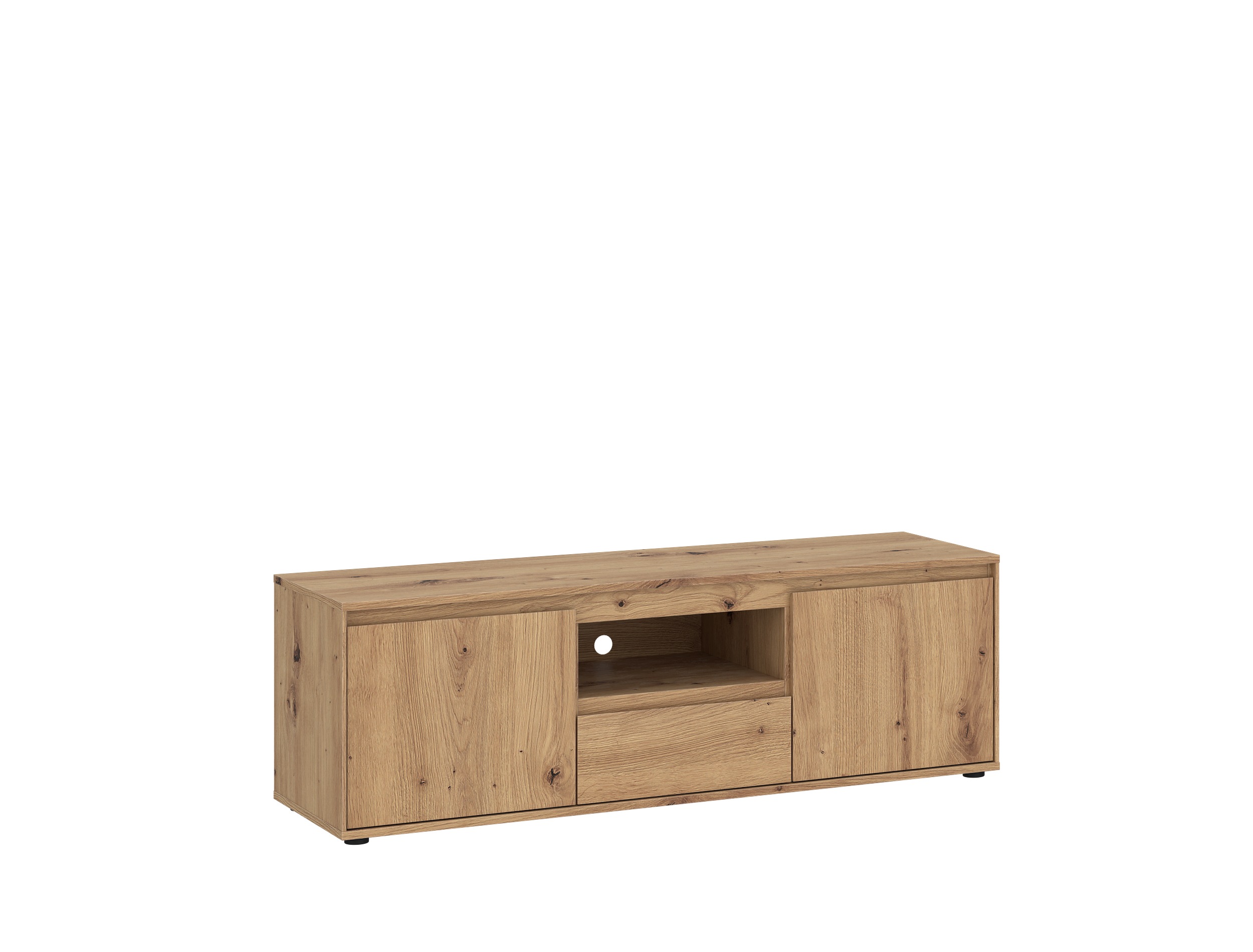 Komoda pod telewizor Zapato szafka rtv Dąb Artisan Meble Wójcik 137cm