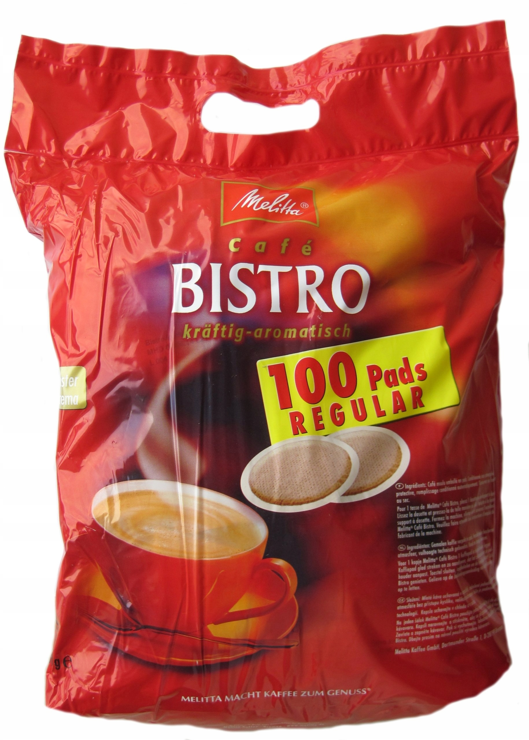 Levně Káva Melitta Regular 100 pads sáčky pro Senseo