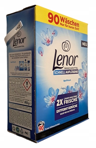 Lenor Aprilfrisch proszek do prania tkanin universal 90p 4,95kg