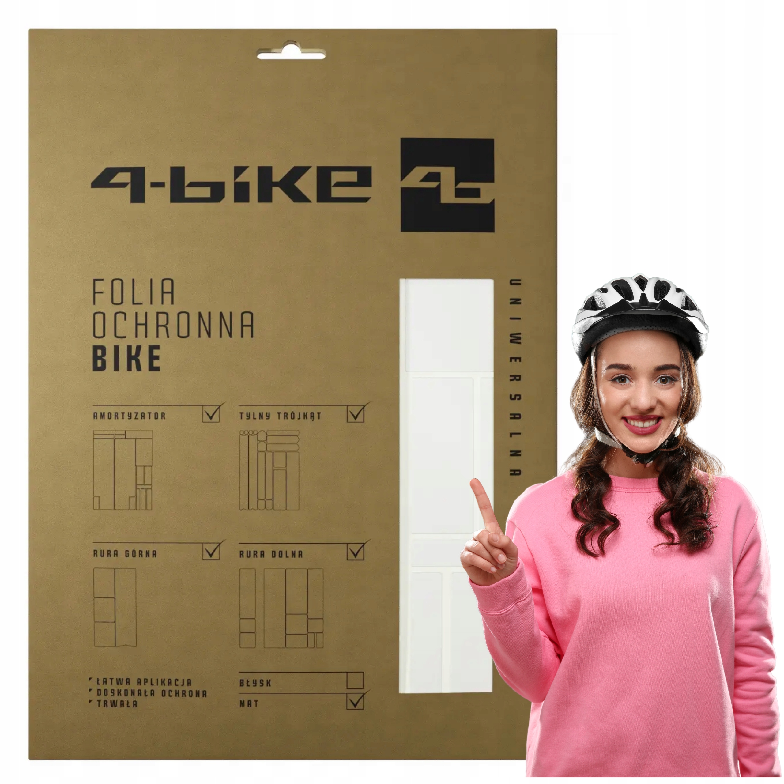 Folia ochronna na rower bike mat standard Total