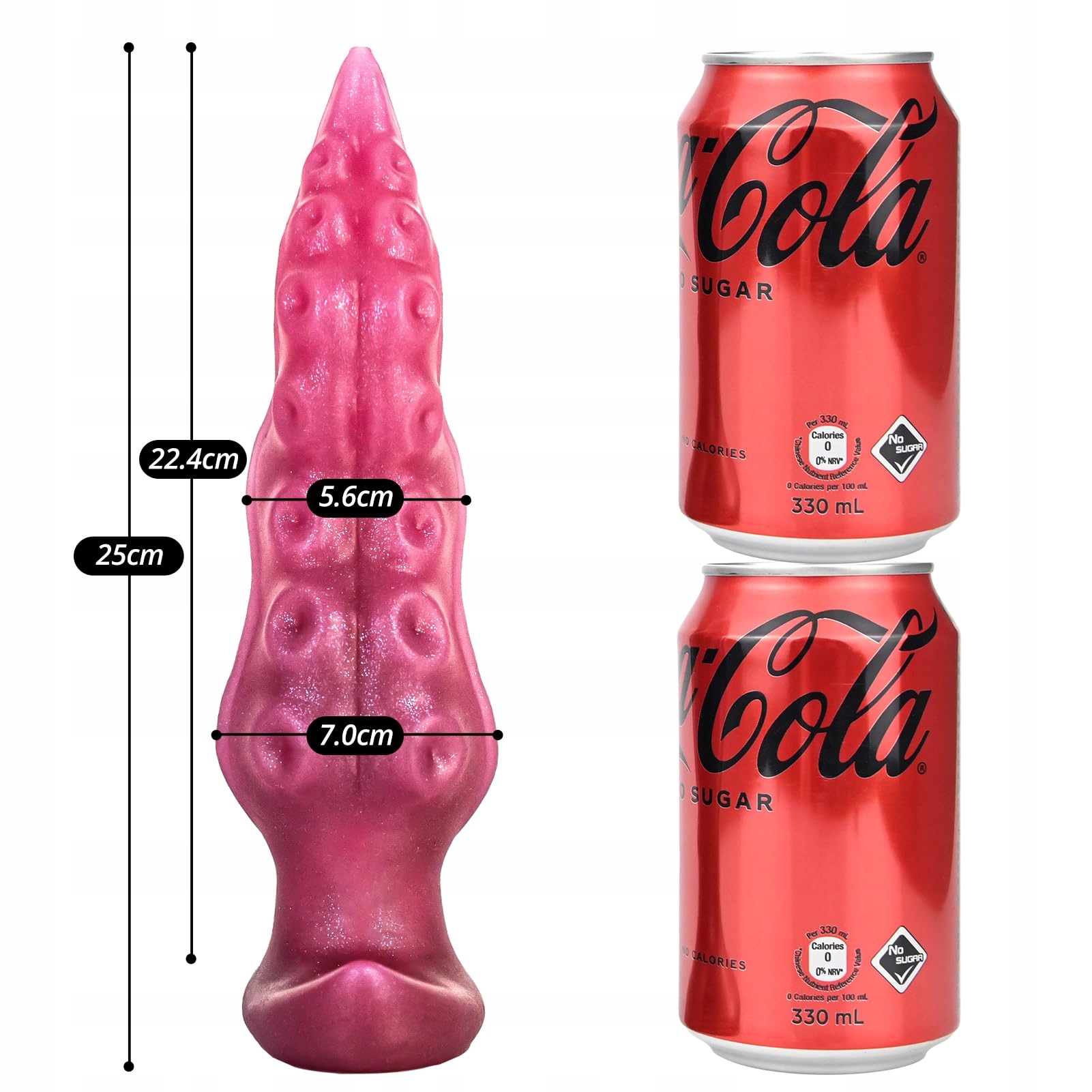 SXOVO Dildo Potwór Silikonowy Miękki Do Stymulacji Prostaty i G Punktu — miniatura 4