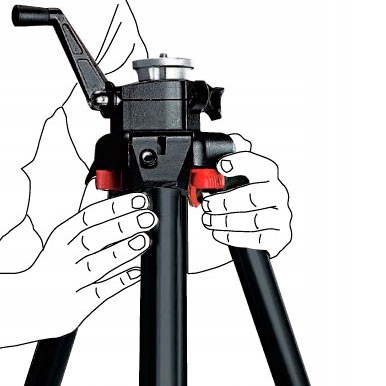 Studiový stativ Manfrotto 058B Triaut