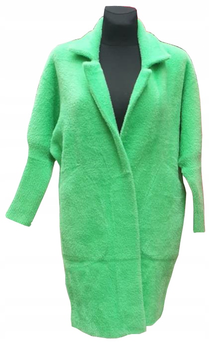 

Płaszcz Alpaka Długi Płaszczyk Wełna Kurtka XXL