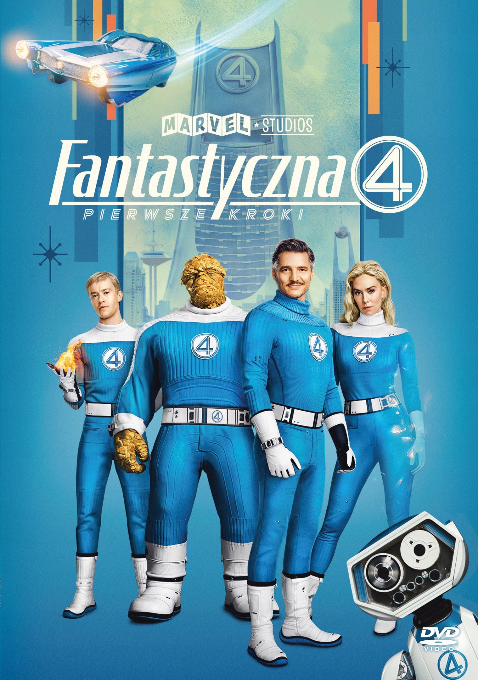Fantastyczna 4: Pierwsze kroki płyta DVD Folia Pl