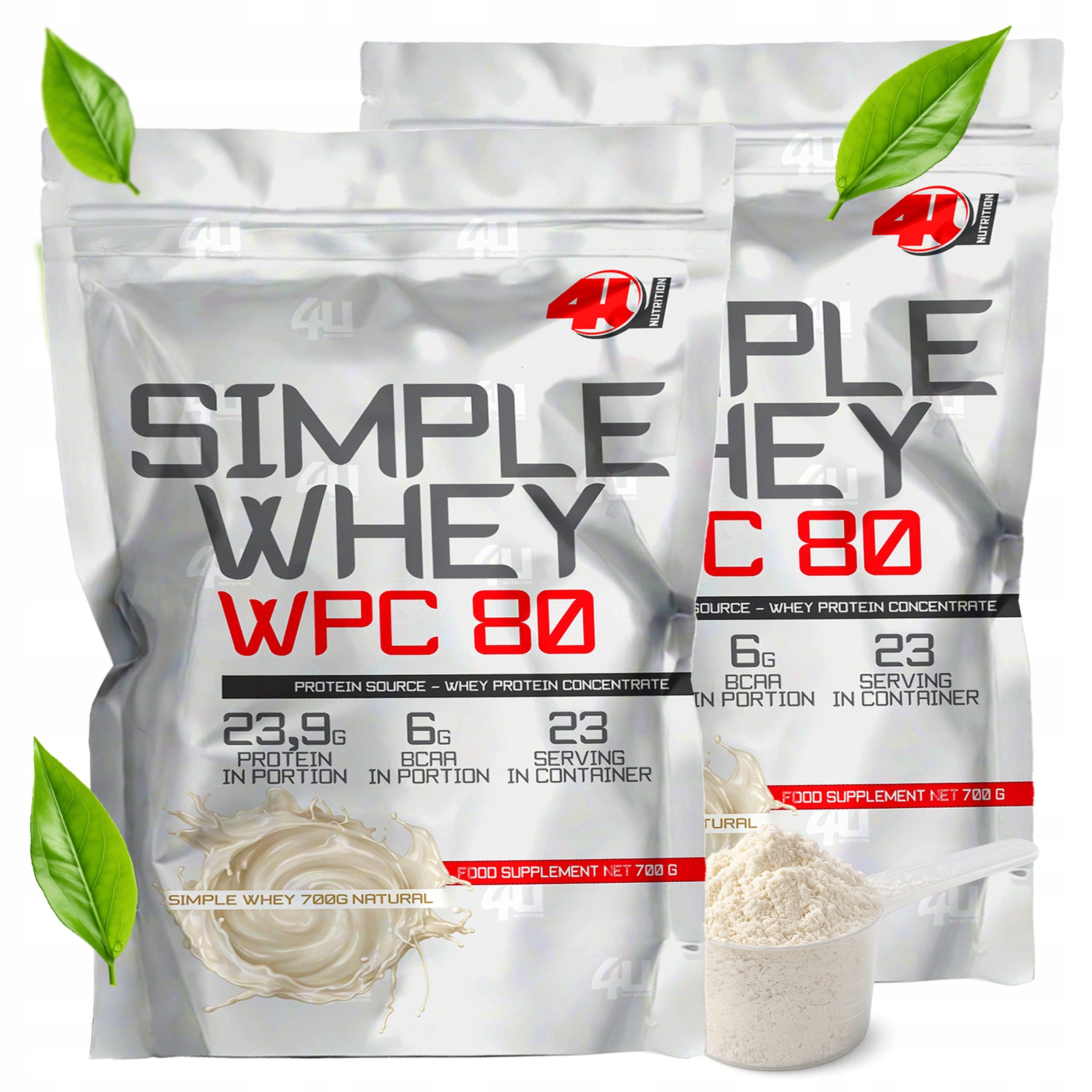 Protein Přírodní Bílkovina bez chuti bez sukralózy Wpc 80