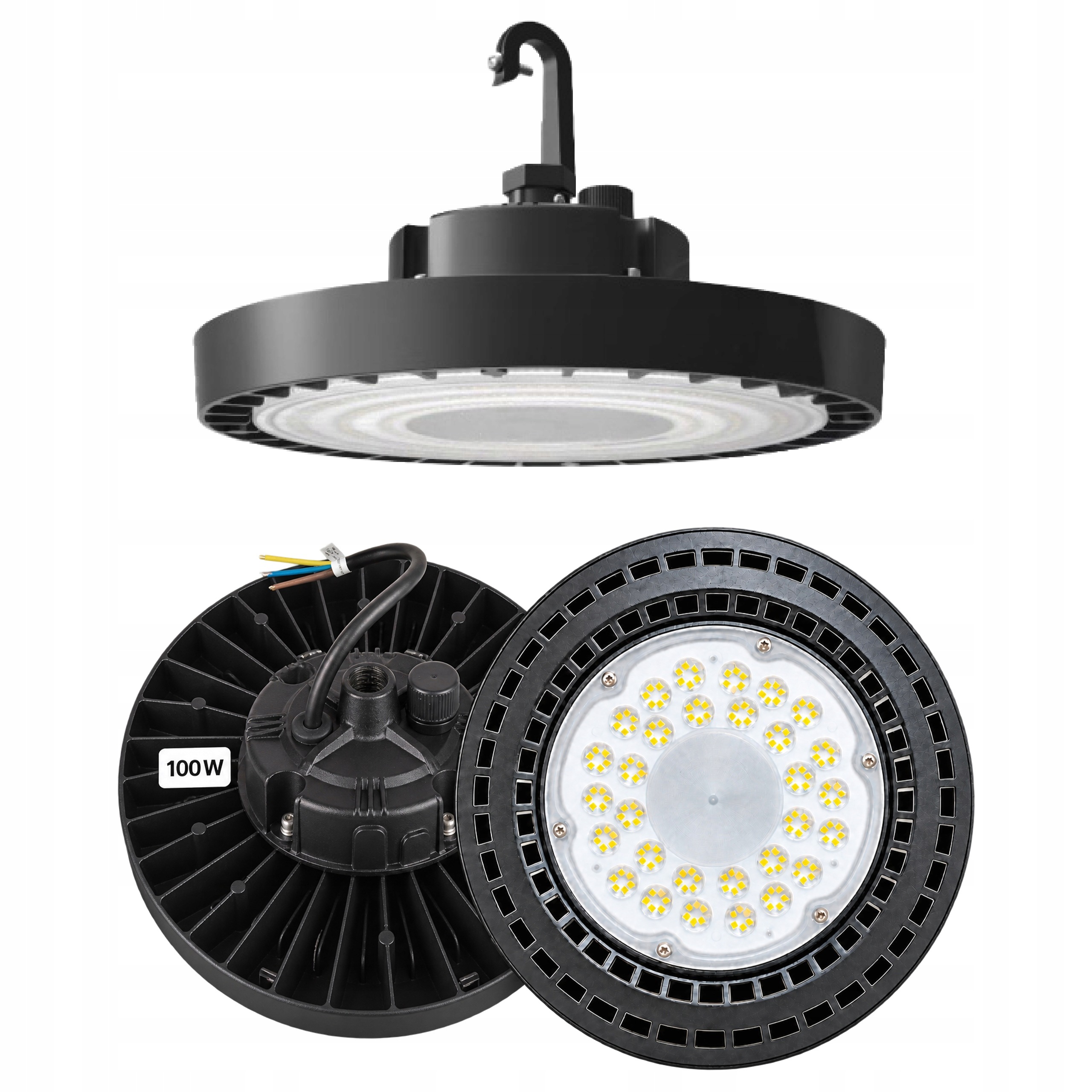 Závěsná Led lampa High Bay CSp 150W 16500lm 3CCT IP65 IK08 90° výp2