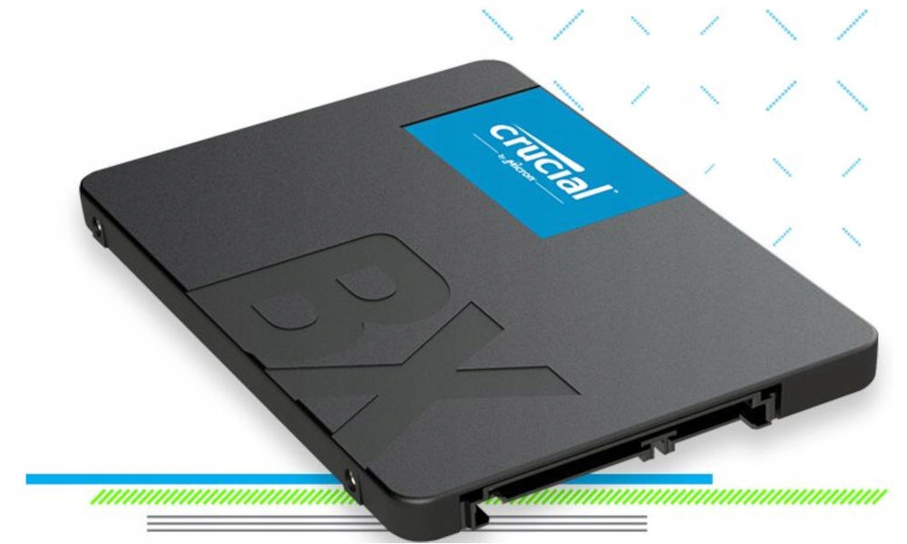 Dysk CRUCIAL BX500 500GB SSD Rodzaj kości pamięci TLC