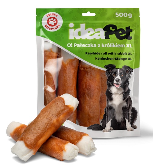Psí Pamlsek Kousátko Tyčinka S Králičím Masem XL Přírodní Snack 500 G