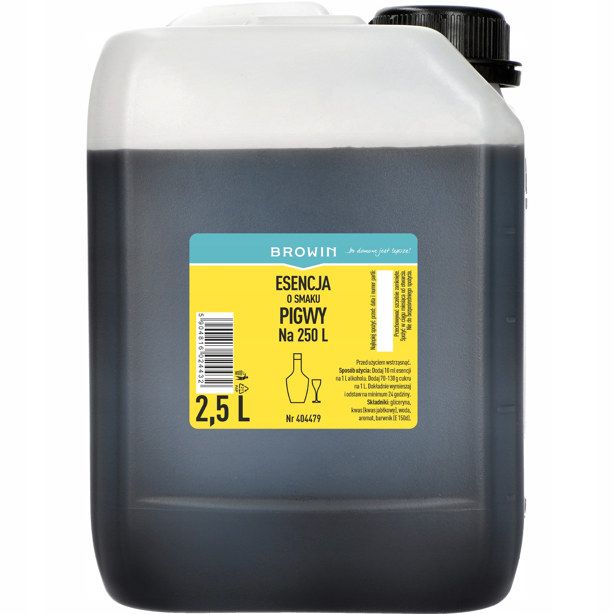 Zaprawka Browin Pigwa 2,5l na 250L 404479