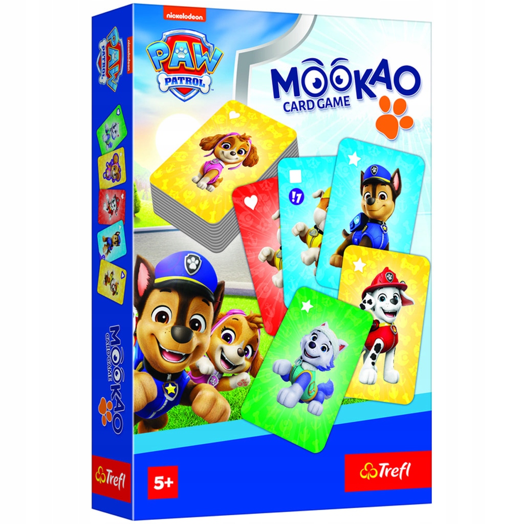 Psi Patrol Gra karciana Mookao Trefl