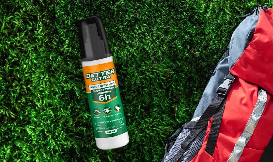 ŚRODEK SPRAY PREPARAT NA KOMARY KLESZCZE MESZKI OSY DETTER ULTRA 90ML Pojemność 90 ml