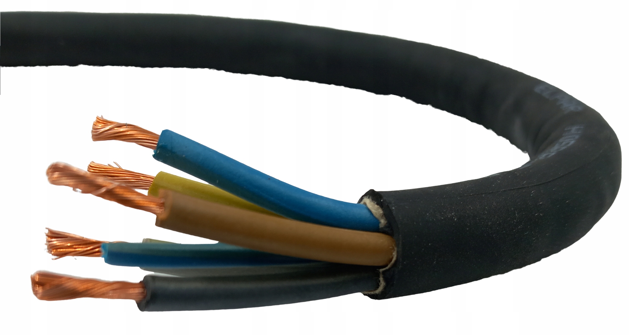 PRZEWÓD GUMOWY OW 5x2,5 (H05RR-F) GUMA 5x2,5 NA METRY