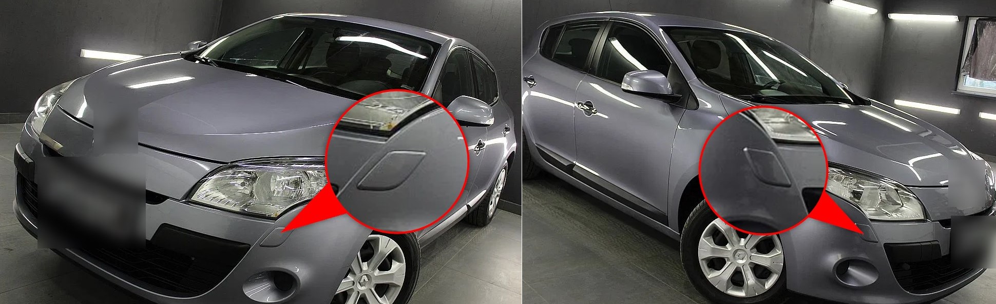286960015R 286960013R - LAMP WASH CAP FOR RENAULT MEGANE 3 LP