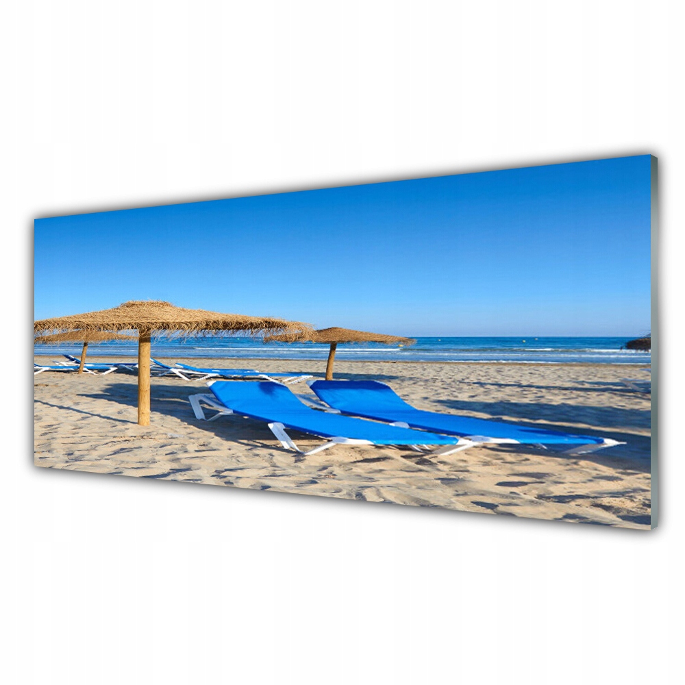 

Obraz wiszący ścienny 125x50 Plaża Morze Krajobraz