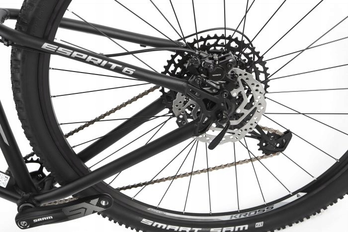 ROWER GÓRSKI MĘSKI KROSS ESPRIT 6 KOŁA 29 RAMA 21 Kolor czarny