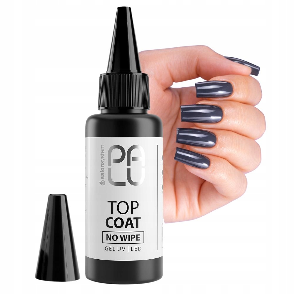 Palu Top Hybridní No Wipe Refill 50 g Top na nehty Vysoký lesk