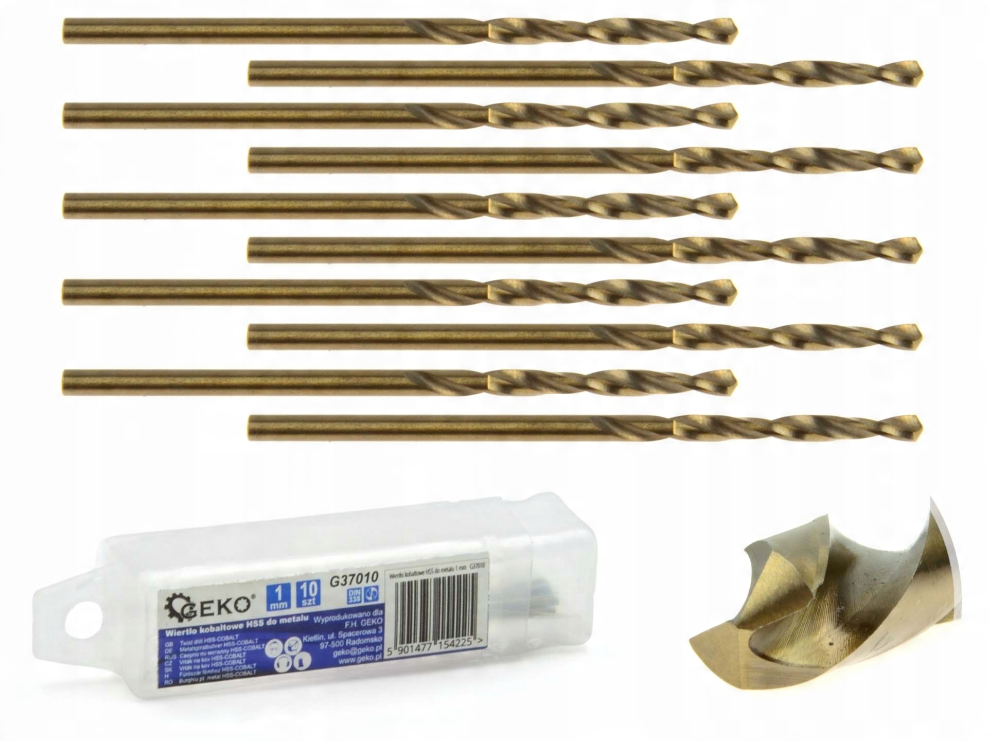 

Wiertło Kobaltowe do metalu Hss -co 1mm