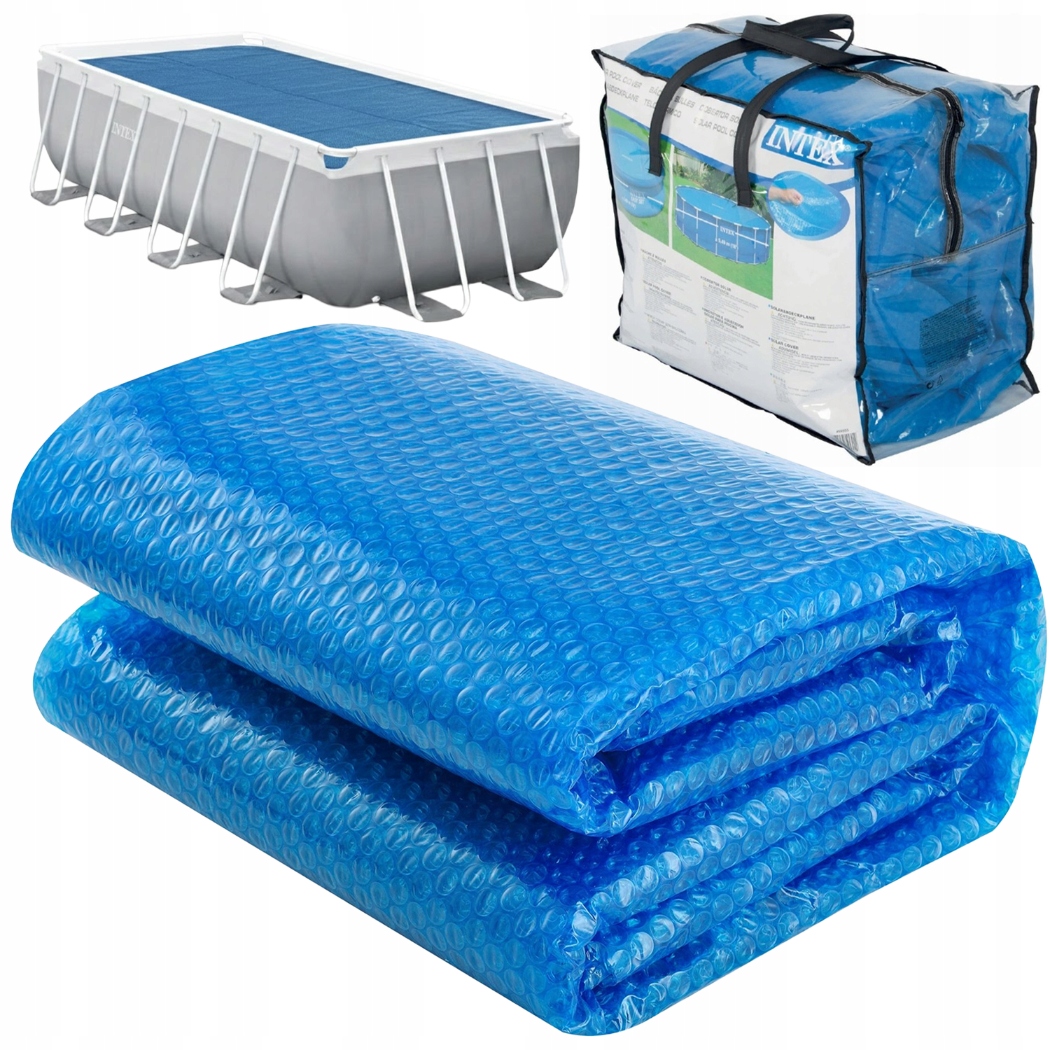Silná Solární Podložka Krycí Plachta Topný Panel Do Bazénu 400X200 Intex 29028