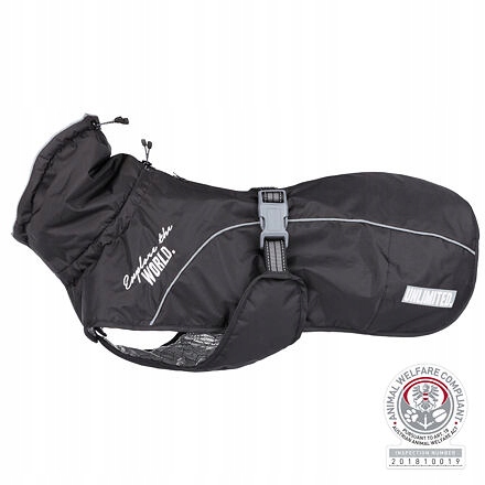 Levně Trixie Explore zimní bunda pro psy černá Velikost: M:45cm, hruď:36-62cm,