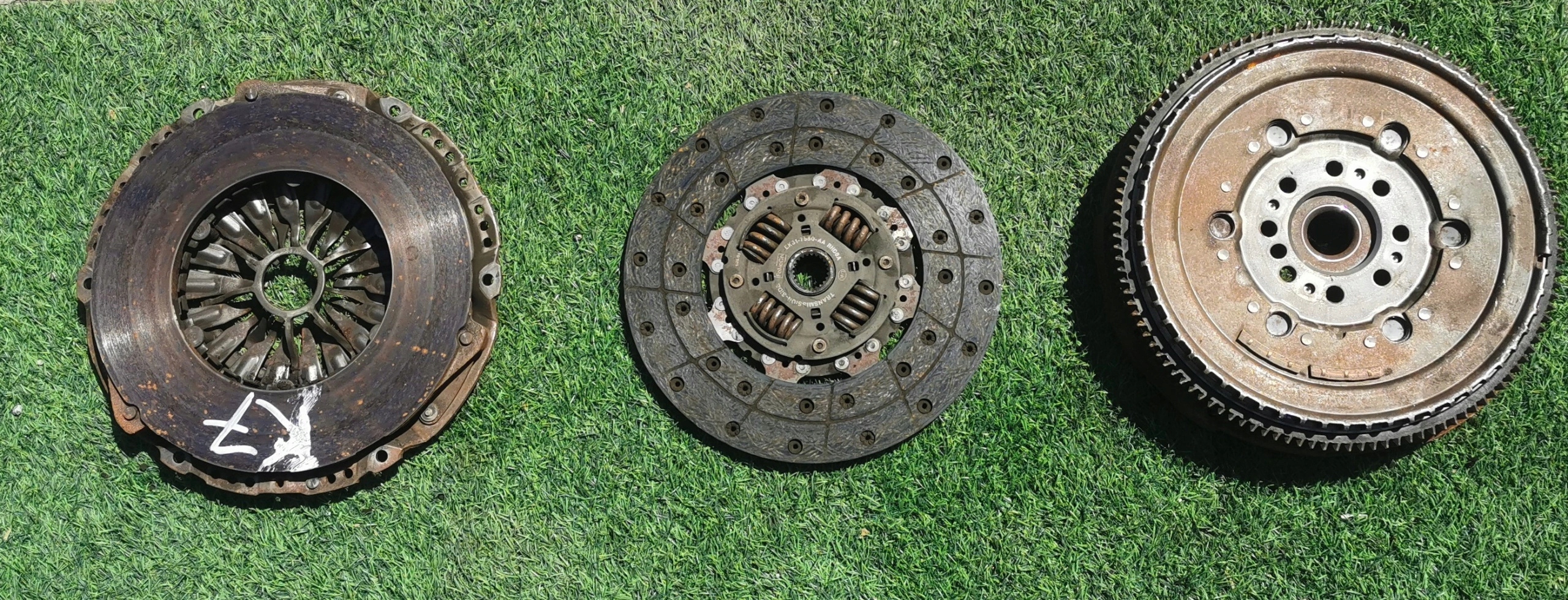 FORD TRANSIT MK8 2.2 clutch KOMPLET wheel flywheel BK31-7550-AA