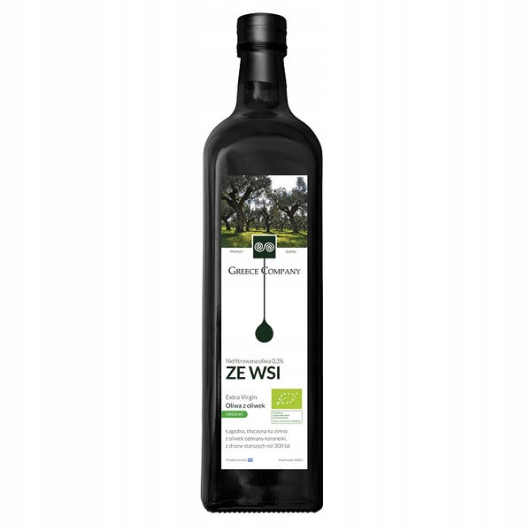 Levně Extra panenský olivový olej z venkova, nefiltrovaný, Bio 500 ml Greece Compan